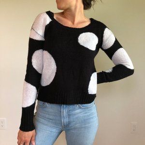 Kensie Polka Dot Sweater